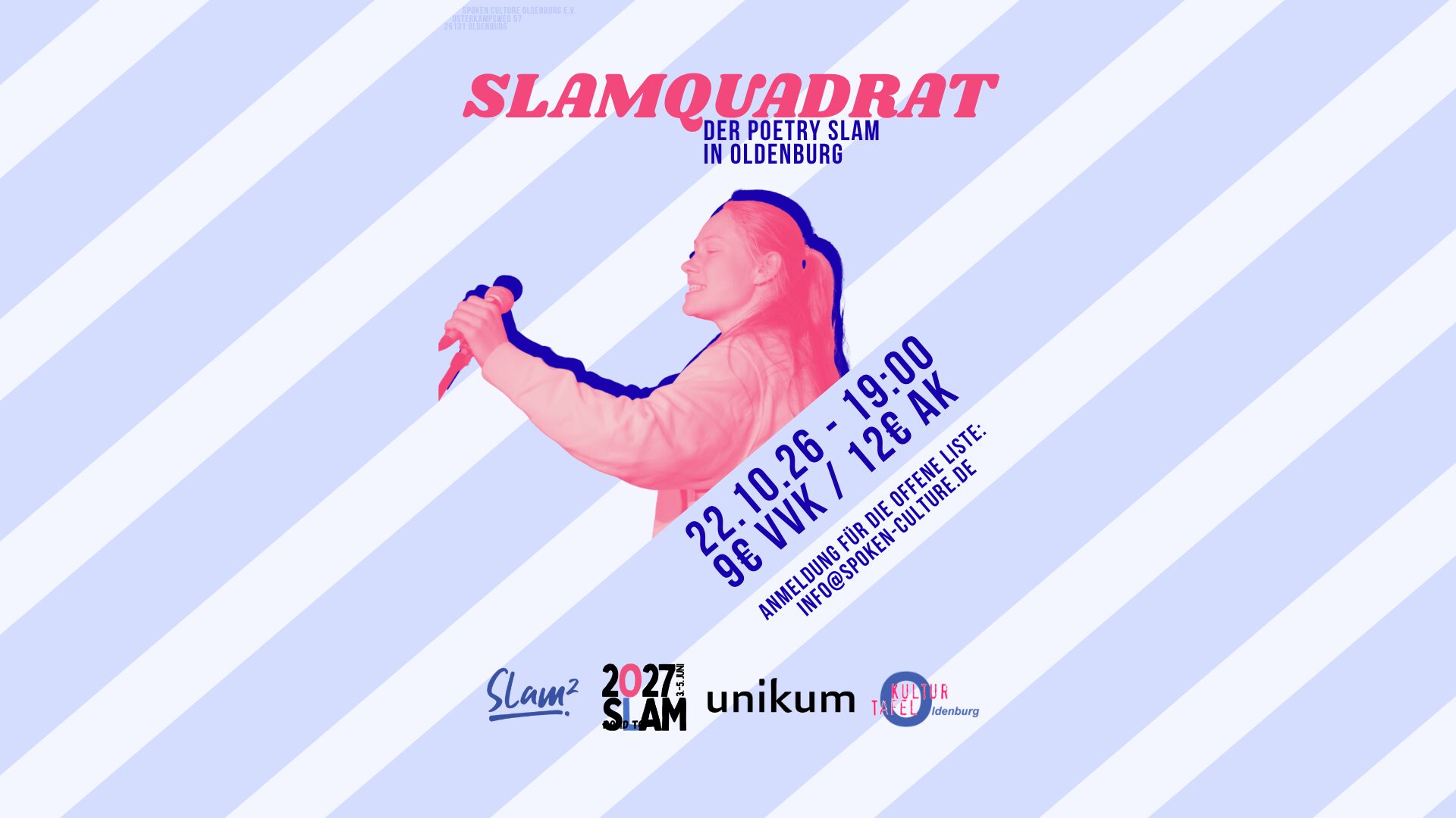 SLAMQUADRAT Poetry Slam